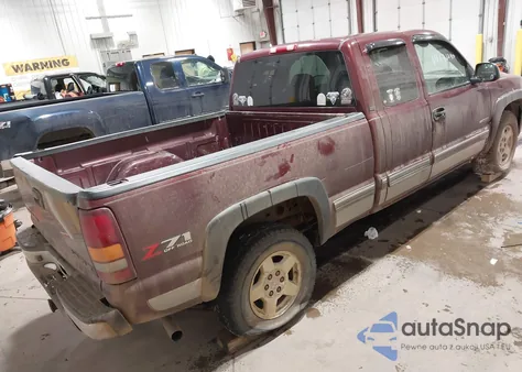 2002 Chevrolet Silverado 1500 Lt z USA, uszkodzony, nr VIN 2GCEK19T821339325